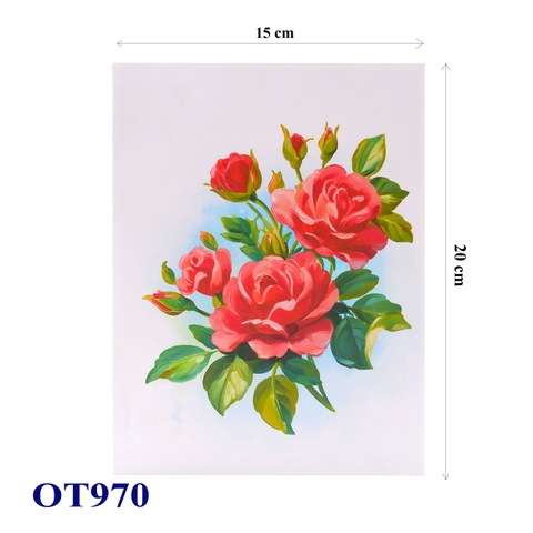 Red Roses Pop-Up Card