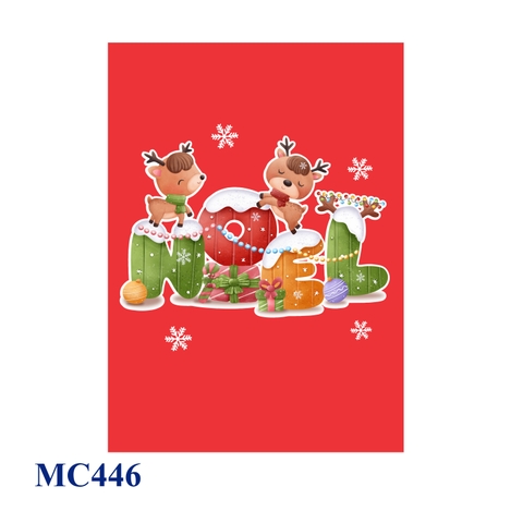 Reindeers Noel Pop Up Card