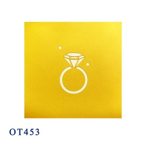 Diamond Ring 3d Pop Up Card