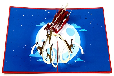 Santa Claus Pop Up Card
