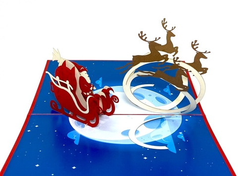 Santa Claus Pop Up Card