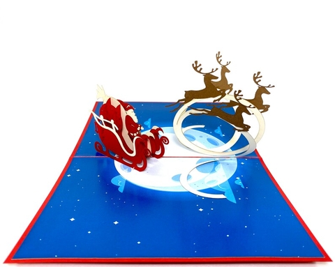 Santa Claus Pop Up Card