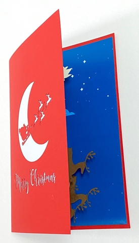 Santa Claus Pop Up Card
