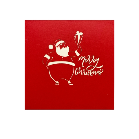 Santa Claus & Elves Pop Up Card