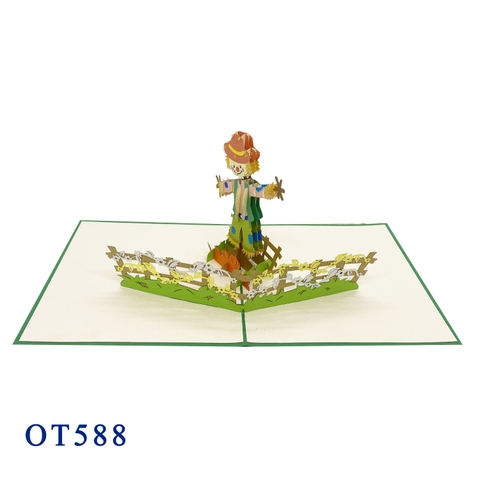 Scarecrow Pop Up Card