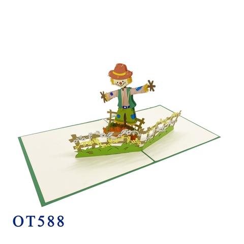 Scarecrow Pop Up Card
