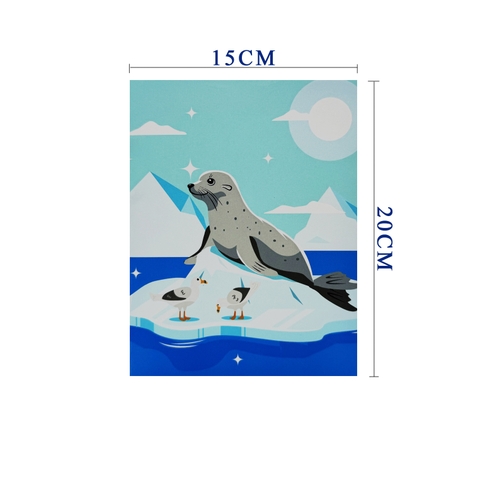 Seal Pop Up Card