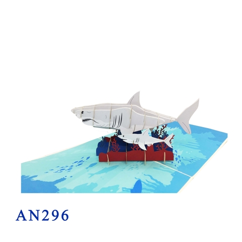 Shark Pop Up Card