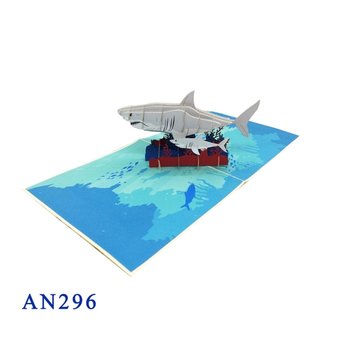Shark Pop Up Card