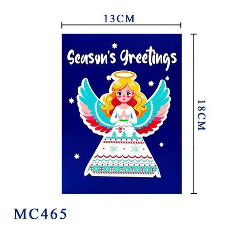 Snow Angel Pop Up Card