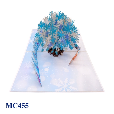 Snowflake Tree Pop Up Card