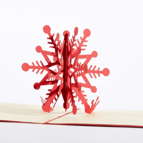 Snowflake Pop Up Card