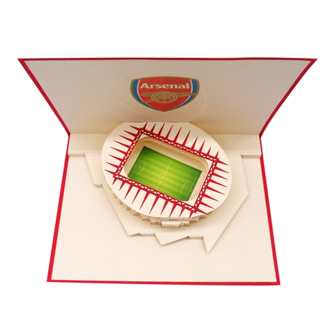 Arsenal Stadium Pop Up Card