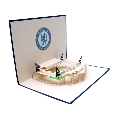 Chelsea Stadium Pop Up Card