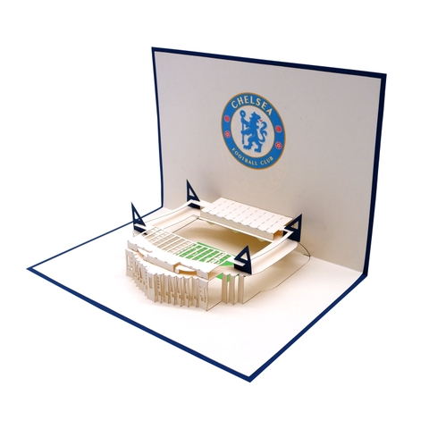 Chelsea Stadium Pop Up Card