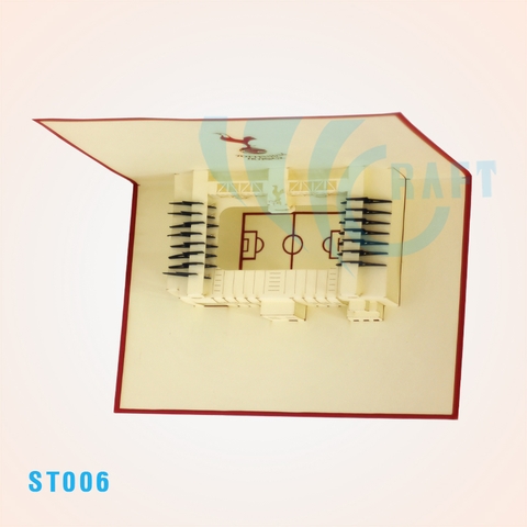 Tottenham Stadium Pop Up Card