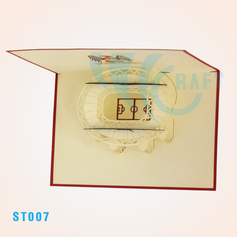 Etihad Stadium Pop Up Card