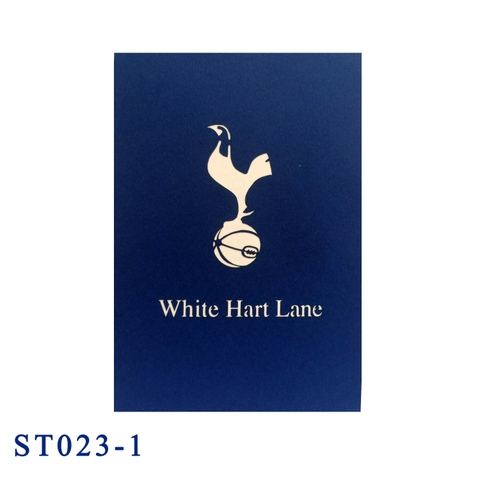 White Hart Lane Stadium Pop Up Card