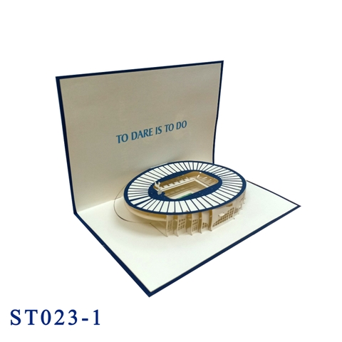 White Hart Lane Stadium Pop Up Card