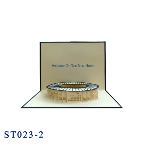 White Hart Lane Stadium Pop Up Card