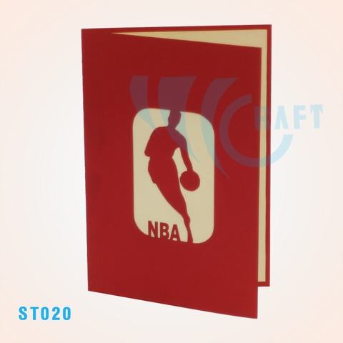 National Basketball Association Pop Up Card
