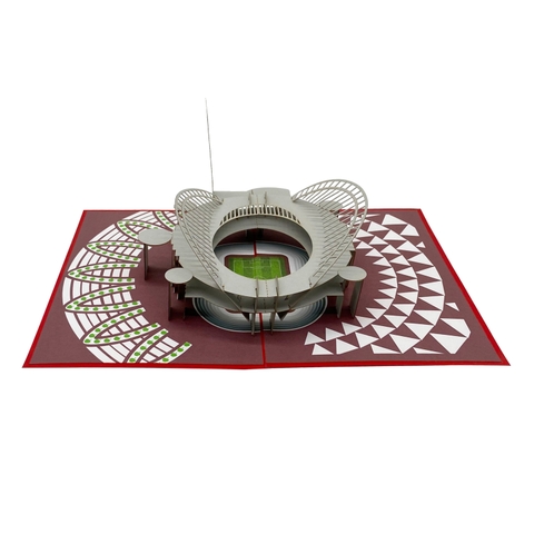 Khalif Stadium Pop Up Card