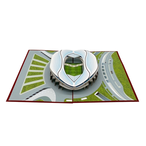 Al Janoub Stadium Pop Up Card