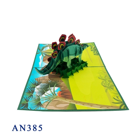 Stegosaurus 2 Pop Up Card