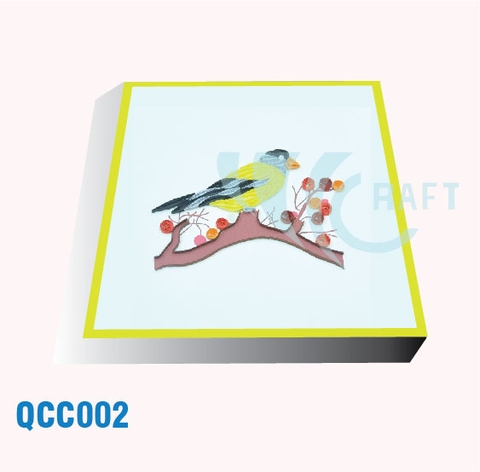 QCC002 - GOLDEN BIRD CARD
