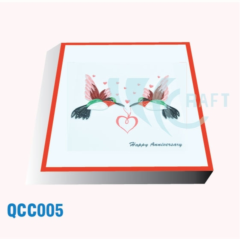 QCC005 - DOUBLE BIRD AND HEART
