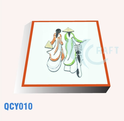 QNY010 - TWO GIRL  CYCLING