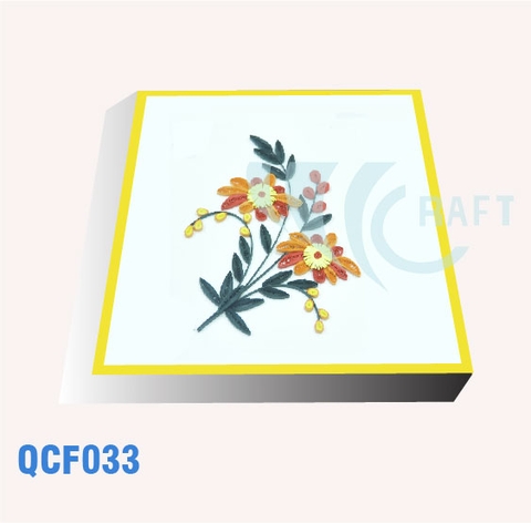 QCF033 - FLOWER POLE CARD