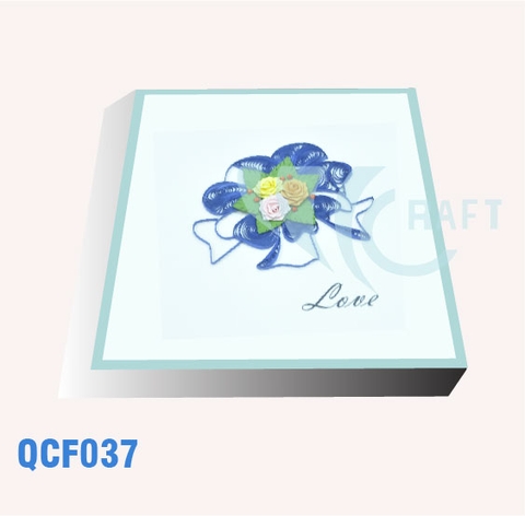 QCF037 - FLOWER  CARD