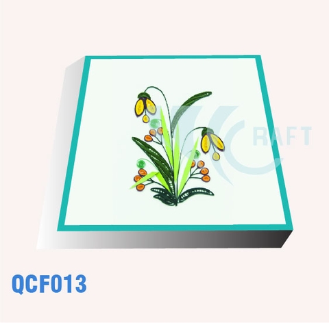 QCF013 - FLOWER  CARD