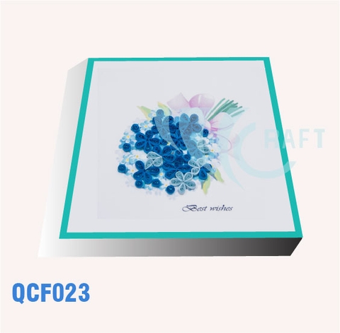 QCF023 - FLOWER  CARD