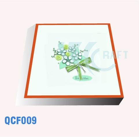 QCF009 - FLOWER  CARD