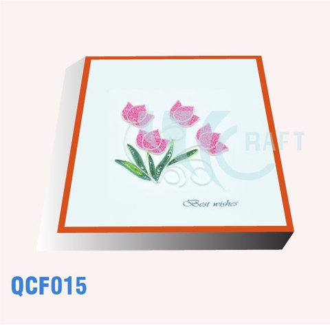 QCF015 - FLOWER  CARD