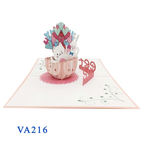 Sweet Love Pop Up Card