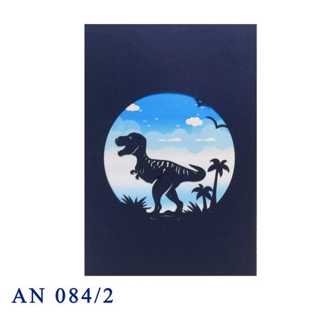 T-rex Dinosaur Pop Up Card