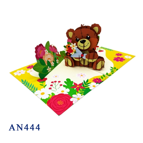 Teddy Bear Pop Up Card