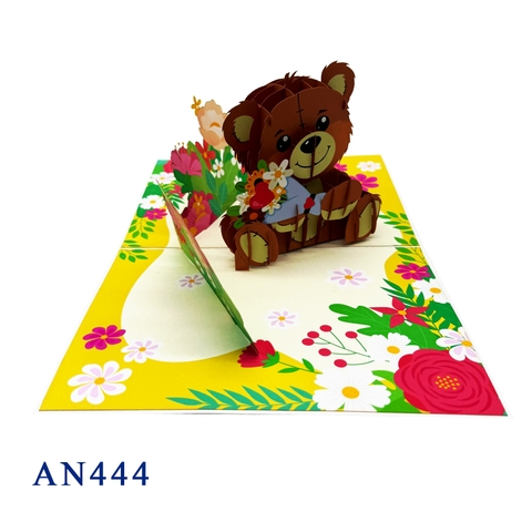 Teddy Bear Pop Up Card