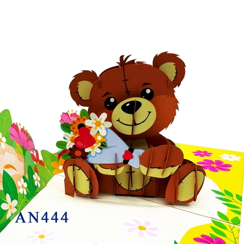 Teddy Bear Pop Up Card