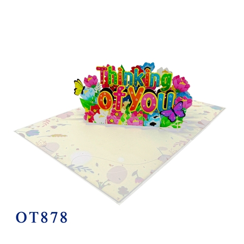 Thinking Of You Pop Up Card