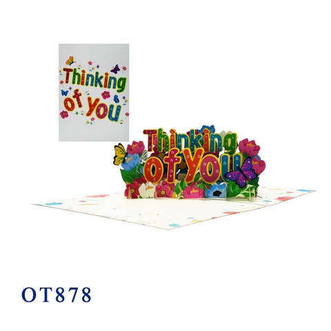 Thinking Of You Pop Up Card