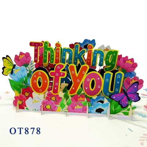 Thinking Of You Pop Up Card