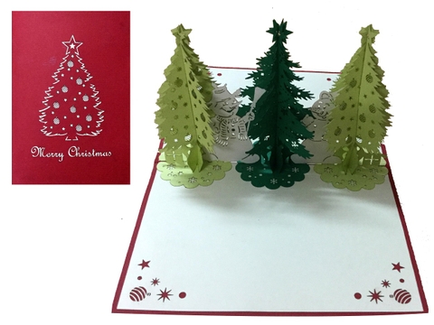Noel Tree Pop Up Card