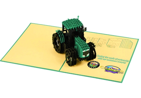 Tractor Pop Up Card