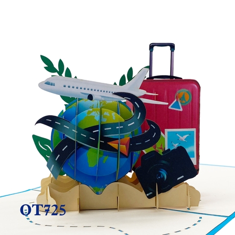 Travel Pop Up Card