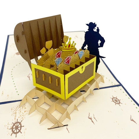 Treasure Pop Up Card