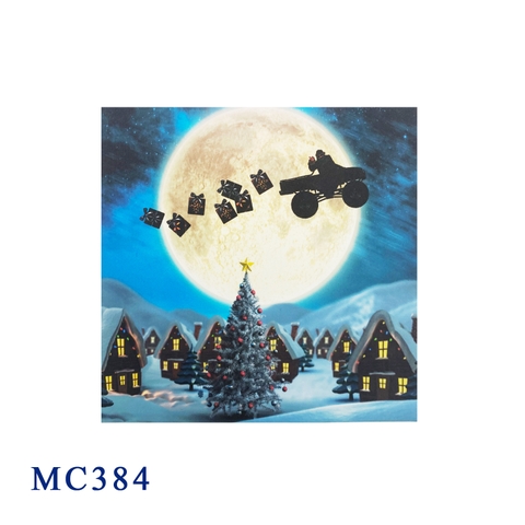 Truck Noel Pop Up Card